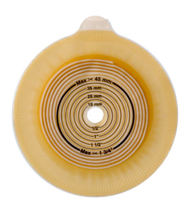 Пластина Alterna Wear Life с креплениями д/пояса, с фланцевым соединением 50 мм., с выр-м отверстием 10-45мм